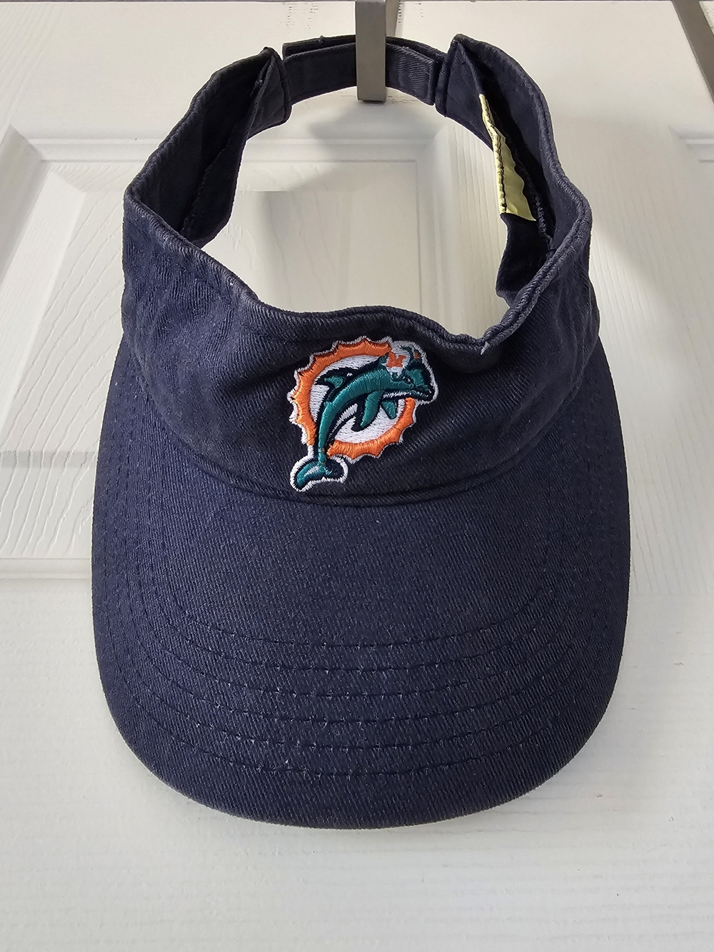 Vintage Miami Dolphins Visor Hat Twins Enterprise NFL